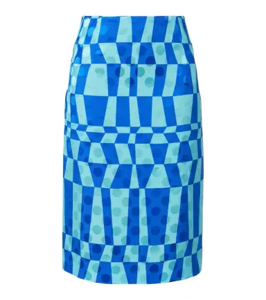 Dries Van Noten Printed pencil skirt | Thumbnail 1