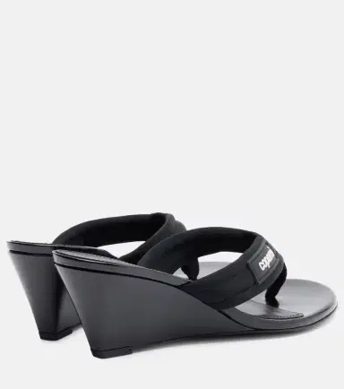 Coperni Logo wedge thong sandals | Thumbnail 2 Coperni Logo wedge thong sandals | Thumbnail 2