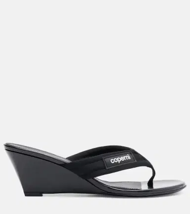 Coperni Logo wedge thong sandals | Thumbnail 4 Coperni Logo wedge thong sandals | Thumbnail 4