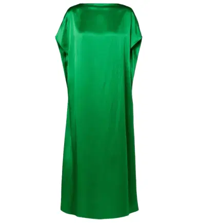 Dries Van Noten Silk satin midi dress | Thumbnail 1
