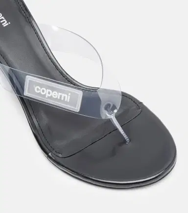 Coperni Logo PVC wedge thong sandals | Thumbnail 2