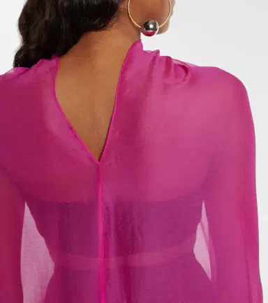 Dries Van Noten Silk gown | Thumbnail 7