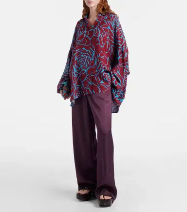 Dries Van Noten Wide-leg pants | Thumbnail 3 Dries Van Noten Wide-leg pants | Thumbnail 3