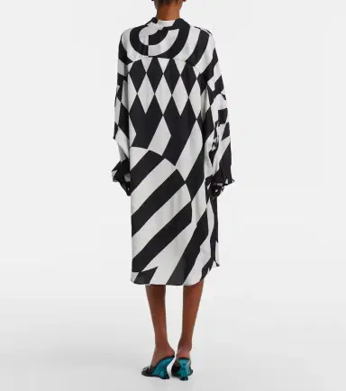Dries Van Noten Printed shirt dress | Thumbnail 4
