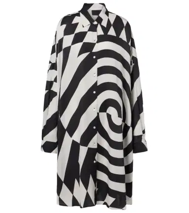 Dries Van Noten Printed shirt dress | Thumbnail 1