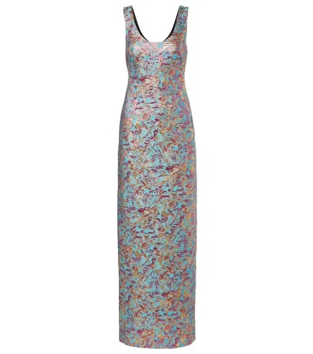 Dries Van Noten Brocade maxi dress
