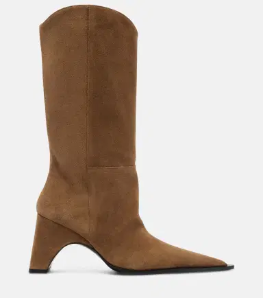 Coperni Cowboy suede knee-high boots | Thumbnail 3 Coperni Cowboy suede knee-high boots | Thumbnail 3
