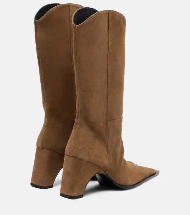 Coperni Cowboy suede knee-high boots | Thumbnail 4 Coperni Cowboy suede knee-high boots | Thumbnail 4