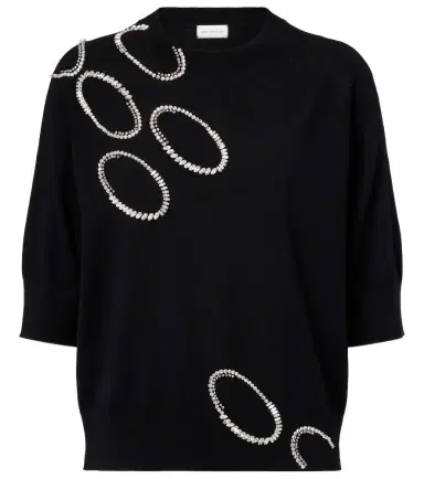 Dries Van Noten Embellished wool sweater | Thumbnail 1