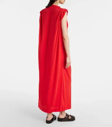 Dries Van Noten Cotton midi dress | Thumbnail 4