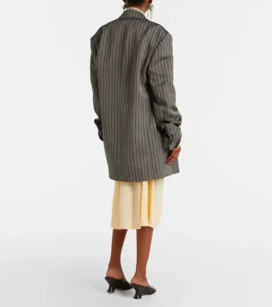 Dries Van Noten Humairah cotton midi skirt | Thumbnail 4