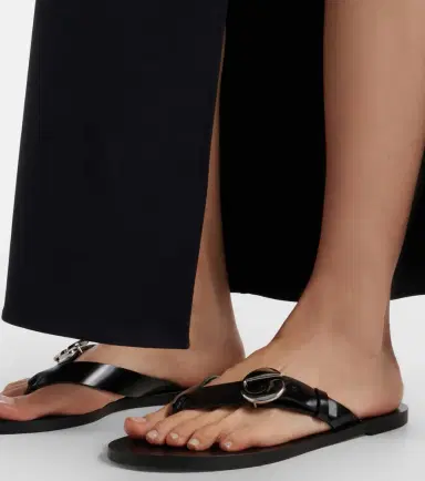 Coperni Logo leather thong sandals | Thumbnail 6 Coperni Logo leather thong sandals | Thumbnail 6