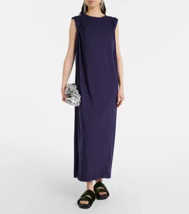 Dries Van Noten Cotton midi dress | Thumbnail 3