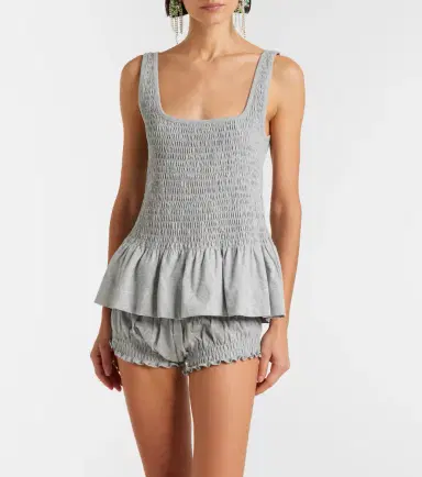 Dries Van Noten Hoffy cotton shorts | Thumbnail 3