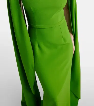 Safiyaa Agata embellished crêpe gown | Thumbnail 5 Safiyaa Agata embellished crêpe gown | Thumbnail 5
