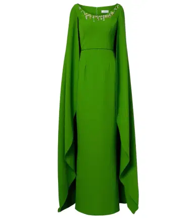 Safiyaa Agata embellished crêpe gown | Thumbnail 1 Safiyaa Agata embellished crêpe gown | Thumbnail 1