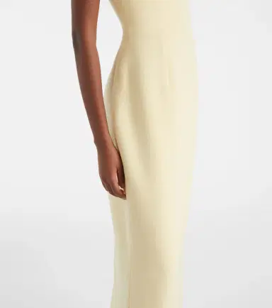 Safiyaa Vanna draped crêpe gown | Thumbnail 2