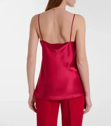 Max Mara Silk satin camisole | Thumbnail 4 Max Mara Silk satin camisole | Thumbnail 4