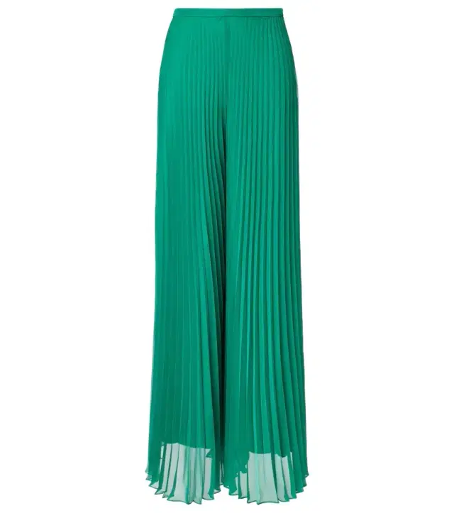 Grembo pleated wide-leg pants
