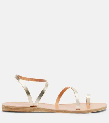Ancient Greek Sandals Metallic leather sandals | Thumbnail 4 Ancient Greek Sandals Metallic leather sandals | Thumbnail 4