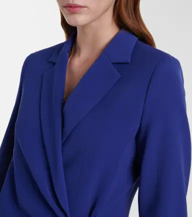 Max Mara Elegante Skipper cady wrap blazer | Thumbnail 5 Max Mara Elegante Skipper cady wrap blazer | Thumbnail 5