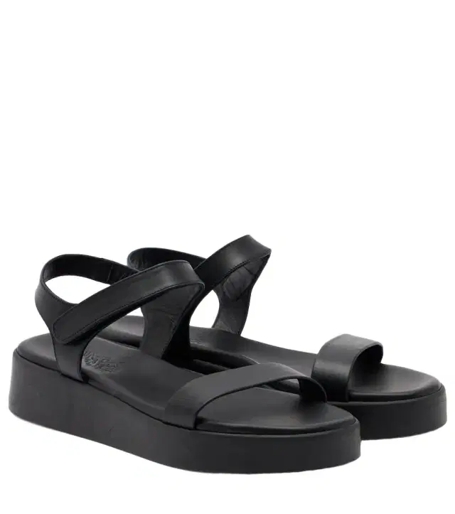 Ancient Greek Sandals Leather platform sandals