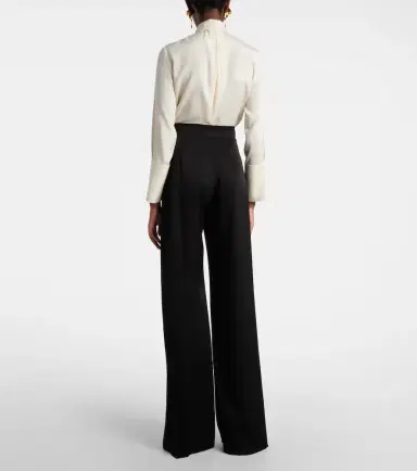 Max Mara Divo satin wide-leg pants | Thumbnail 6