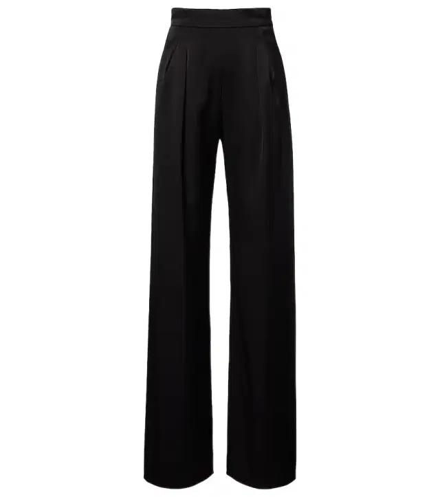 Max Mara Divo satin wide-leg pants