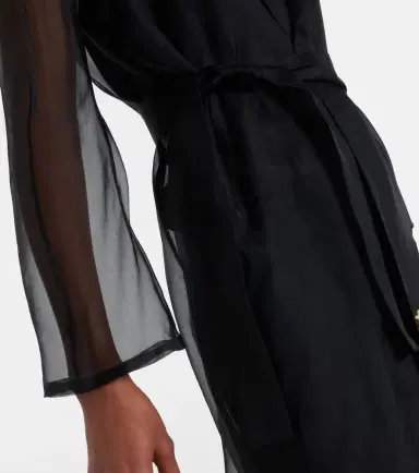 Max Mara Elegante Vodka embroidered silk robe | Thumbnail 2