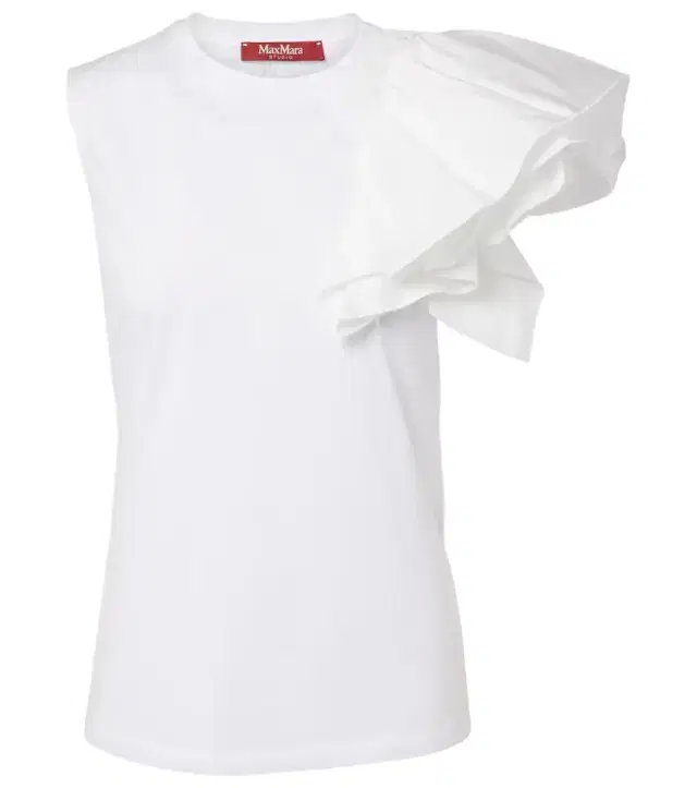 Max Mara Elegante Taglio cotton jersey top