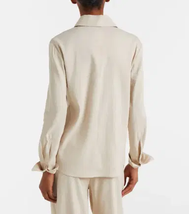 Max Mara Badesse linen-blend shirt | Thumbnail 4