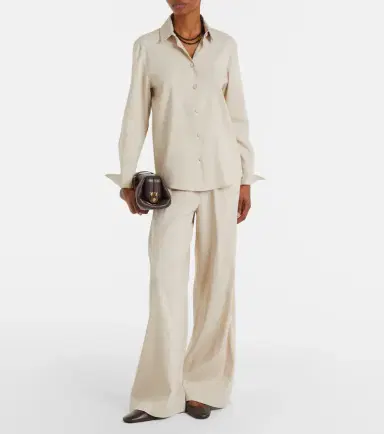Max Mara Badesse linen-blend shirt | Thumbnail 6