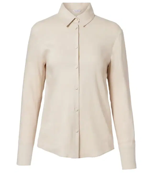 Badesse linen-blend shirt