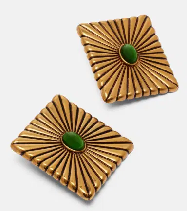 Versace Circe embellished earrings | Thumbnail 4