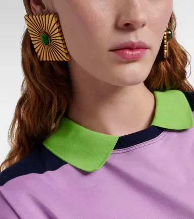 Versace Circe embellished earrings | Thumbnail 5