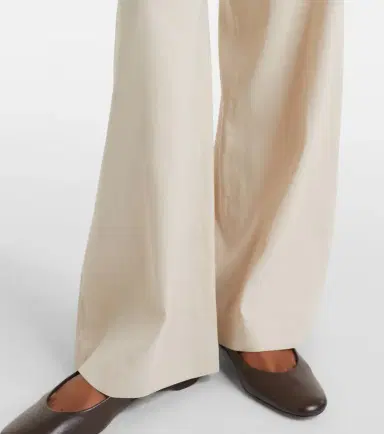 Max Mara Destino linen-blend wide-leg silhouette | Thumbnail 2