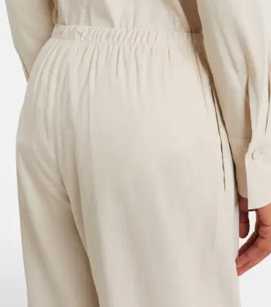 Max Mara Destino linen-blend wide-leg silhouette | Thumbnail 3
