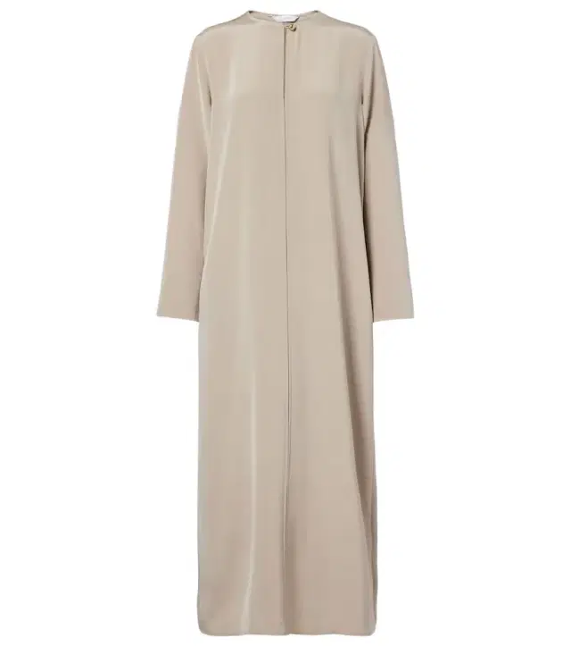 Unghia silk-blend midi dress