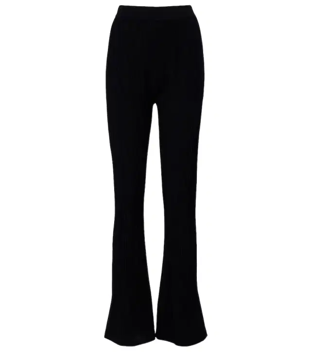 Max Mara Bello ribbed-knit flared pants