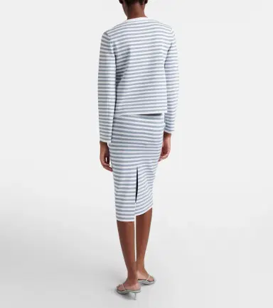 Max Mara Gennaio striped midi skirt | Thumbnail 2