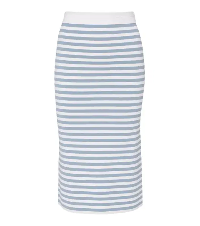Max Mara Gennaio striped midi skirt