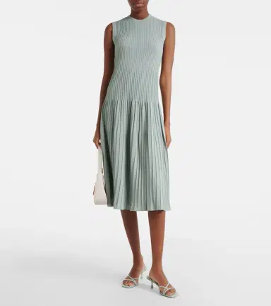 Max Mara Egizio ribbed-knit midi dress | Thumbnail 3