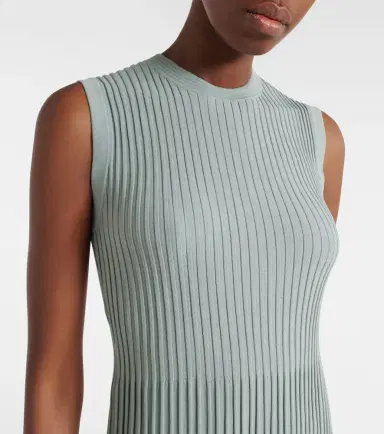 Max Mara Egizio ribbed-knit midi dress | Thumbnail 4
