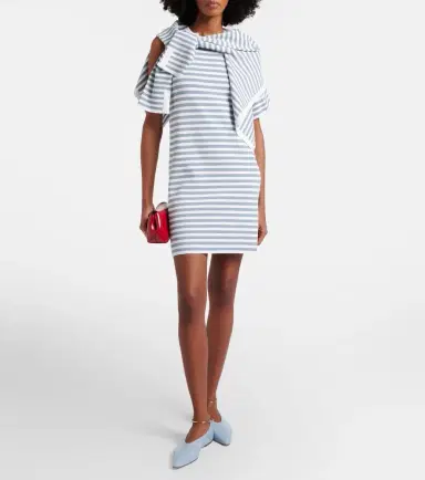 Max Mara Prane striped minidress | Thumbnail 4