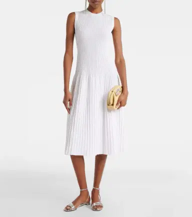 Max Mara Egizio ribbed-knit midi dress | Thumbnail 5
