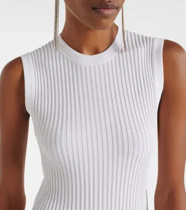 Max Mara Egizio ribbed-knit midi dress | Thumbnail 6