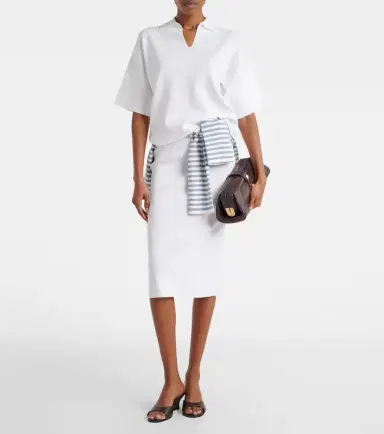 Max Mara Gennaio knitted pencil skirt | Thumbnail 4