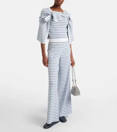 Max Mara Cippo striped tank top | Thumbnail 2