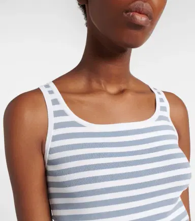 Max Mara Cippo striped tank top | Thumbnail 3