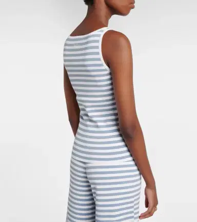 Max Mara Cippo striped tank top | Thumbnail 4